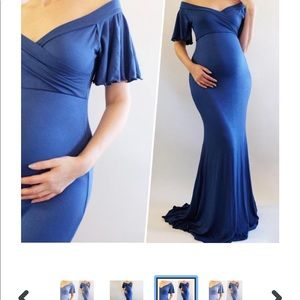 NEW *Royal Blue Maternity Dress